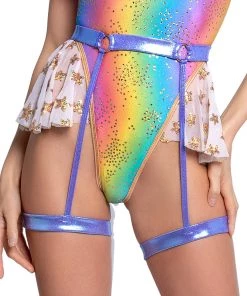 J. Valentine Python Shimmer Ring Garter New