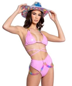 J. Valentine Baby Pink Kandi Kid High Waist Thong 12 J. Valentine Baby Pink Kandi Kid High Waist Thong