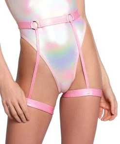 J. Valentine Python Shimmer Ring Garter New