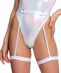 J. Valentine Python Shimmer Ring Garter New