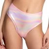 J. Valentine Baby Pink Holo High-Rise Thong