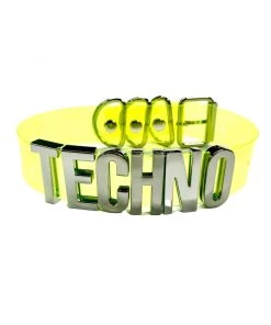 AE Womens TECHNO PVC Choker