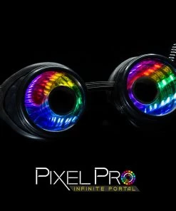 GloFX Pixel Pro Infinite Portal Goggles
