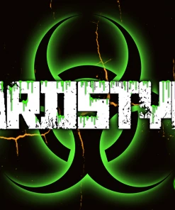 Jarmoo Hardstyle Biohazard Storm Green 3x5 Ft Flag Accessories