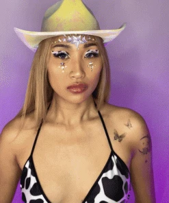 AE Gunslinger Iridescent Cowboy Hat 21 AE Gunslinger Iridescent Cowboy Hat