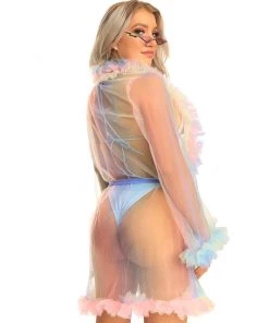 AE Cupcakin' Pastel Sheer Robe New 20 AE Cupcakin' Pastel Sheer Robe New