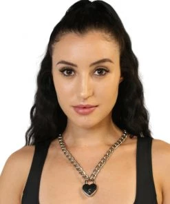 Funk Plus Heart Lock & Key Pendant Womens 10 Funk Plus Heart Lock & Key Pendant Womens