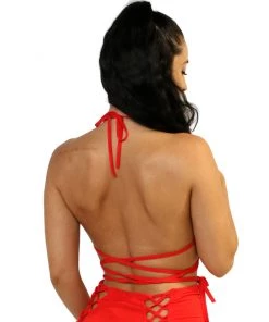 Shark Womens Red Rave Bikini Wrap Top 11 Shark Womens Red Rave Bikini Wrap Top