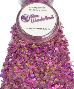 Xucai Accessories Royal Amethyst Purple Body And Face Festival Glitter (Large 30 Grams)