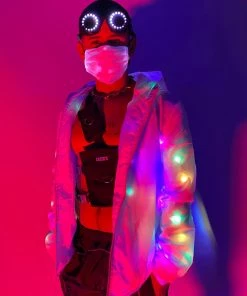 AE Get Flashy LED Windbreaker New