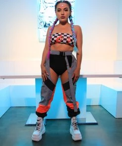 AE New Trip The Light Orange Reflective Chaps