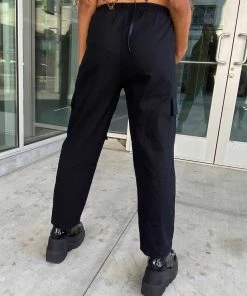 AE Chained To Reality Black Cargo Unisex Pants