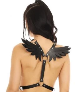 AE Heaven Sent Faux Leather Wings Harness Womens