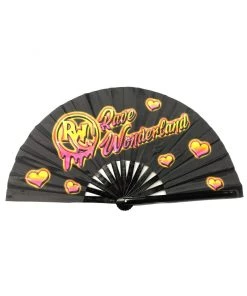 Rave Wonderland Limited Edition RW Airbrush Oversized Fan