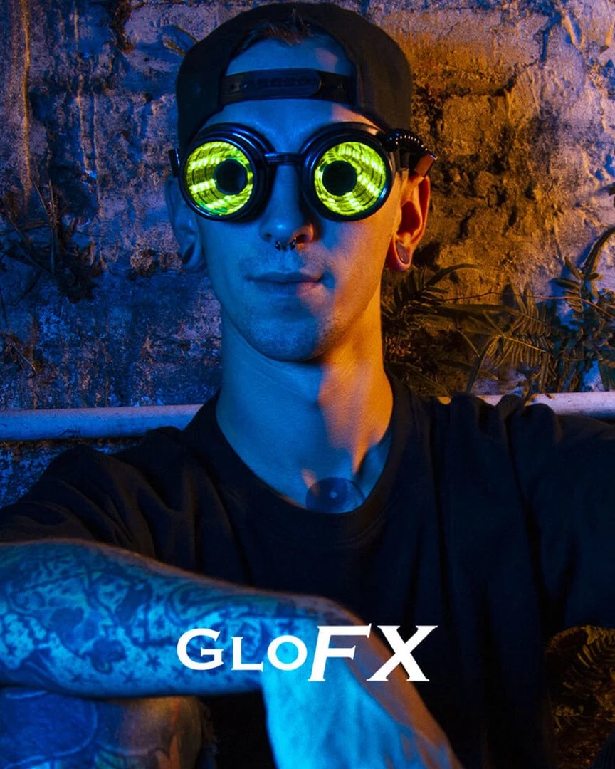 GloFX Pixel Pro Infinite Portal Goggles 2 GloFX Pixel Pro Infinite Portal Goggles