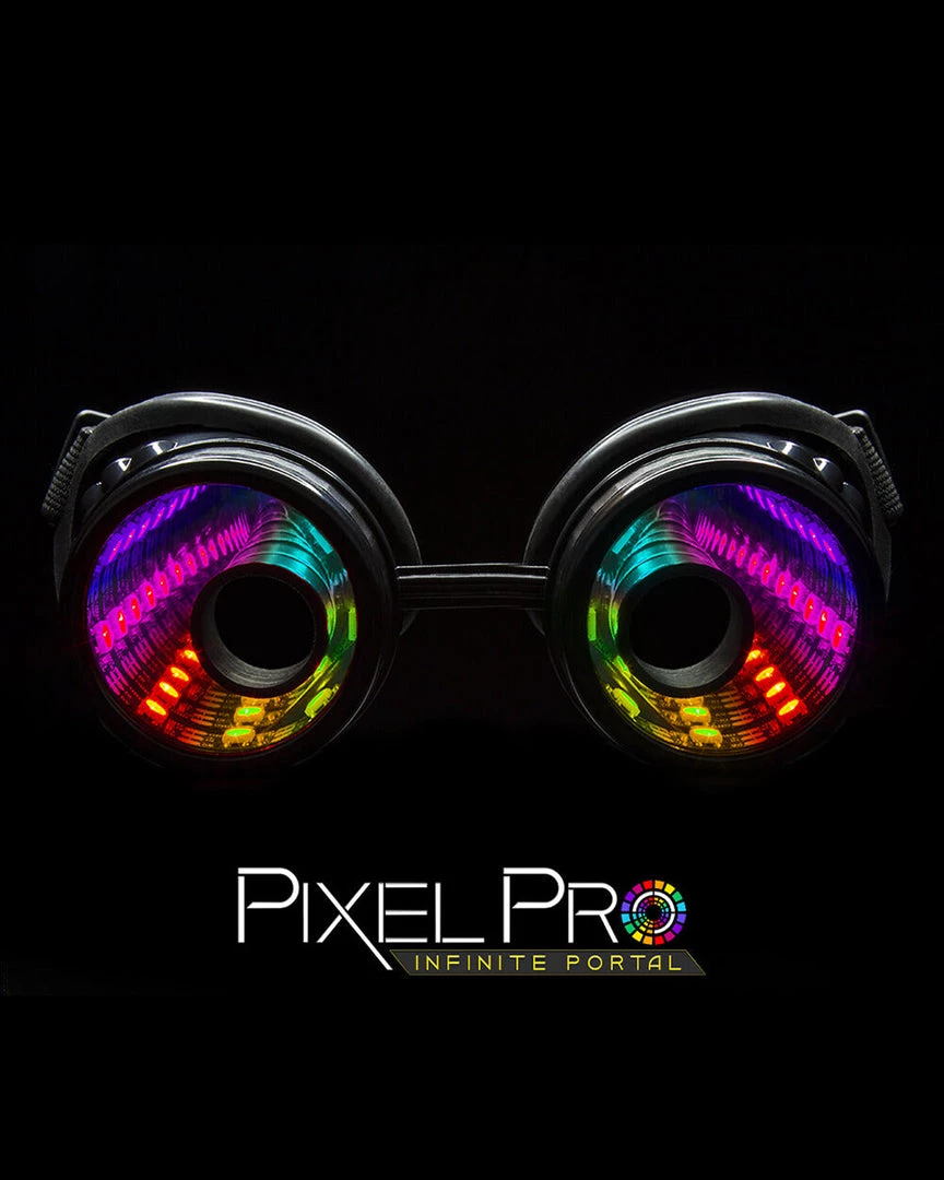 GloFX Pixel Pro Infinite Portal Goggles 1 GloFX Pixel Pro Infinite Portal Goggles