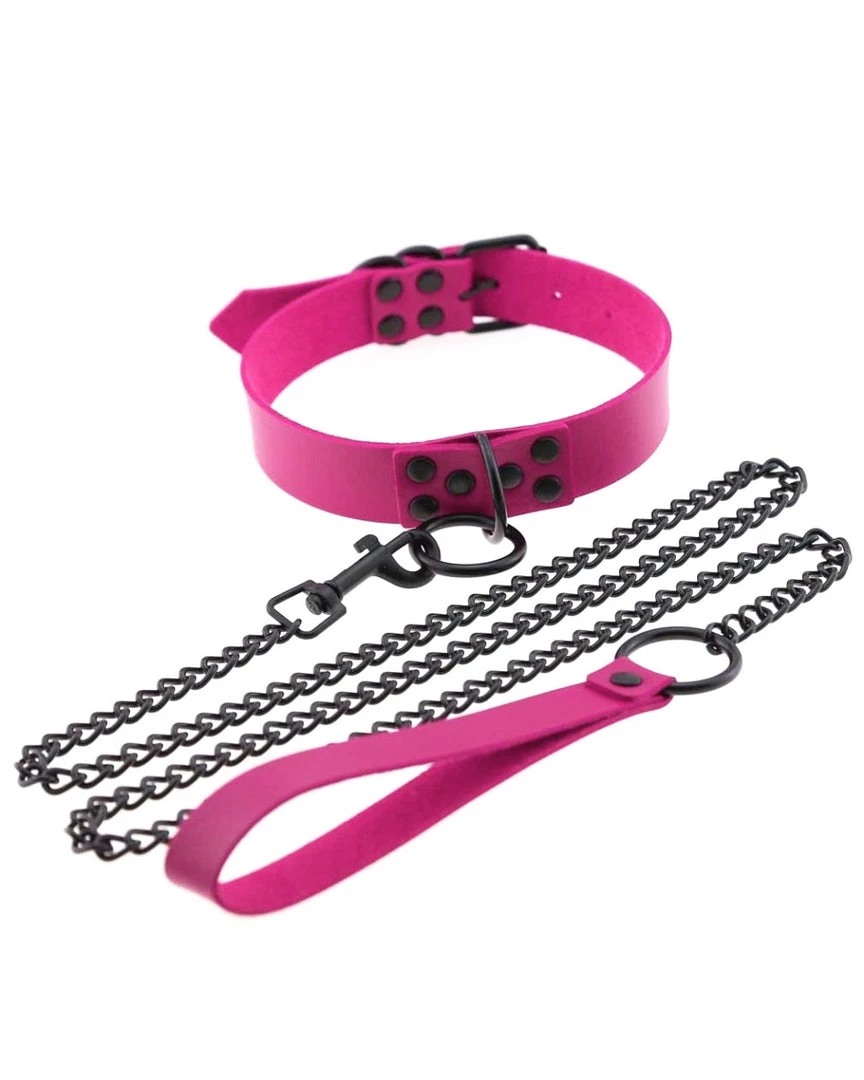 AE Lingerie Punk'd Out Choker & Leash 2pc Set 8 AE Lingerie Punk'd Out Choker & Leash 2pc Set