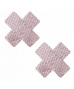 Neva Nude Accessories Pink Python Chainmail X Pasties