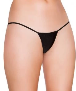 Roma Basic Solid G-String Thong Bottoms