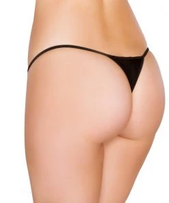 Roma Basic Solid G-String Thong Bottoms