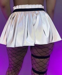 OhYes Fashion New Flashback To Never Reflective Skirt
