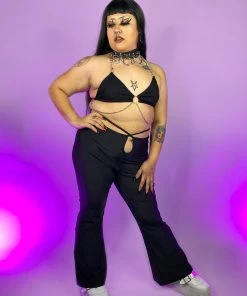 OhYes Fashion Euphoric Kinda Life Strap Pants