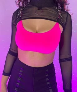 Shark New Neon Nights Spaghetti Tank Top