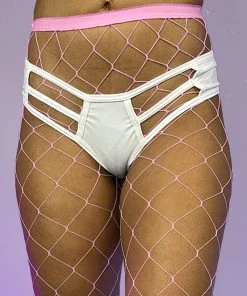 Juan Solid Cutout Scrunchy Booty Shorts