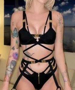 Forplay 3pc Unlock Fantasy Lingerie Set