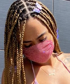 Accessories Neva Nude Bad Romanz Mesh Jewel Face Mask 7 Accessories Neva Nude Bad Romanz Mesh Jewel Face Mask