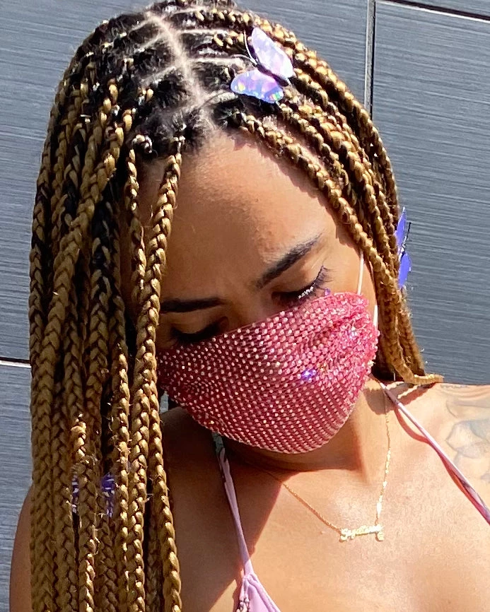 Accessories Neva Nude Bad Romanz Mesh Jewel Face Mask 4 Accessories Neva Nude Bad Romanz Mesh Jewel Face Mask