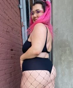 Shark Black High Waist Cheeky Bottoms Womens