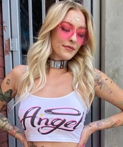 AE Angel Spaghetti Crop Top