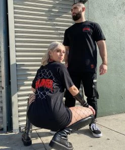 555stickers Tees X Crop Tops Smashed In Headbanger T