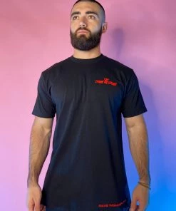 555stickers Red House Swirl RW Tee Mens