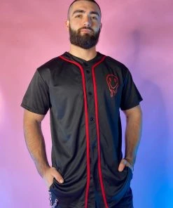 Jarmoo Womens Headbanger Baseball Unisex Jersey