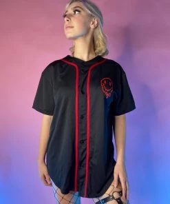 Jarmoo Womens Headbanger Baseball Unisex Jersey