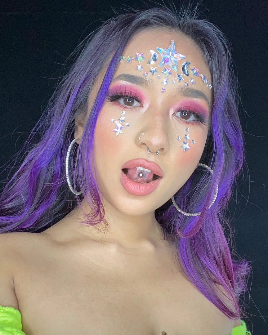 Uniflying Stardust Princess Rave Face Jewel Accessories 4 Uniflying Stardust Princess Rave Face Jewel Accessories