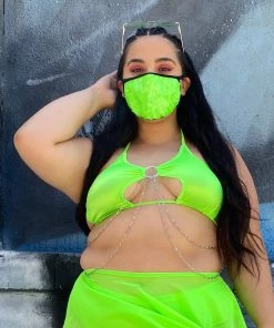 Bodyzone Chain Wrecked Keyhole Top