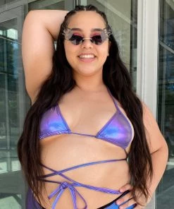 Shark Mystic Neptune Bikini Wrap Top Rave Tops