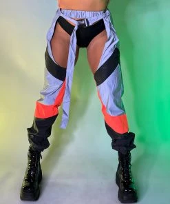 AE New Trip The Light Orange Reflective Chaps