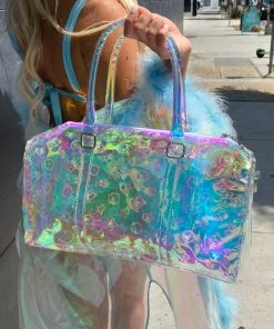AE Clear Holographic Mini Duffel 12 AE Clear Holographic Mini Duffel