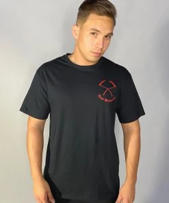 555stickers Mens Imma Die A Boss Red Skeleton T