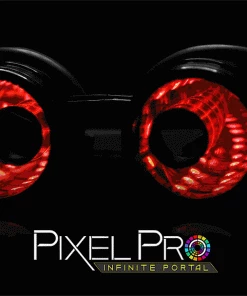 GloFX Pixel Pro Infinite Portal Goggles