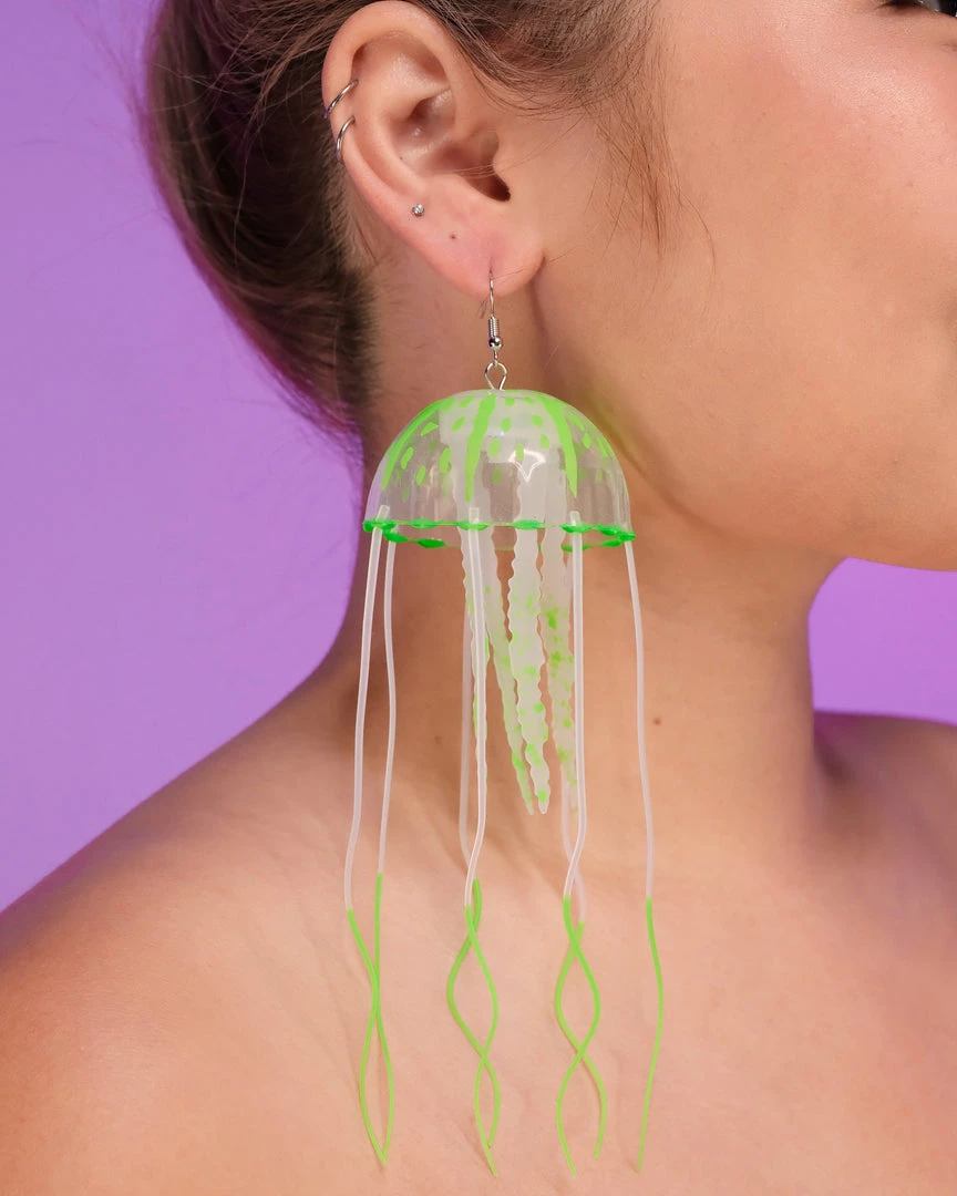 AE Neon Jellyfish Earrings 7 AE Neon Jellyfish Earrings