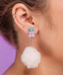 AE Your Teddy Gummy Bear Plush Earrings