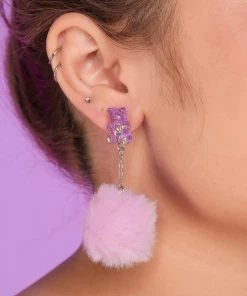 AE Your Teddy Gummy Bear Plush Earrings