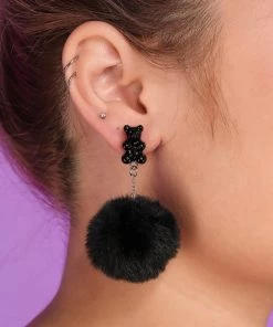 AE Your Teddy Gummy Bear Plush Earrings