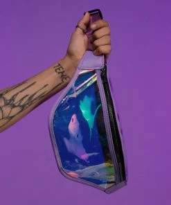 AE Clear Holographic Fanny Pack