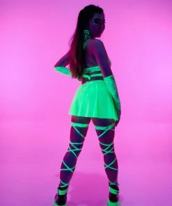 Roma Hypnotic Swirl Metallic Leg Wraps (Pair)